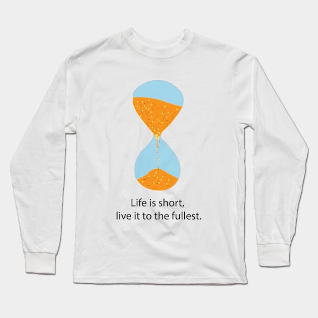 Hourglass Long Sleeve T-Shirt by dddesign